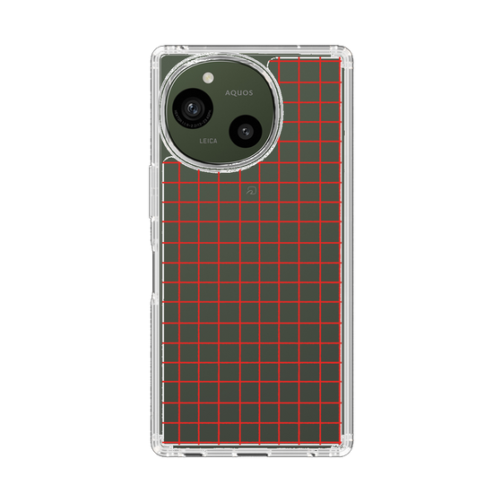Slim Protection Case［ Original - Favorite Color Check - Red ］
