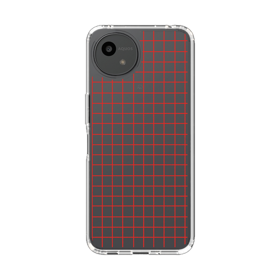 Slim Protection Case［ Original - Favorite Color Check - Red ］