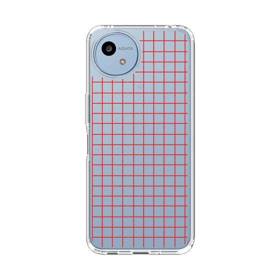 Slim Protection Case［ Original - Favorite Color Check - Red ］