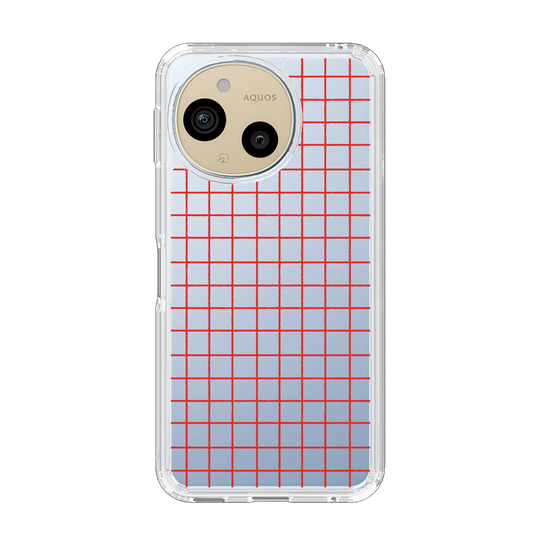 Slim Protection Case［ Original - Favorite Color Check - Red ］