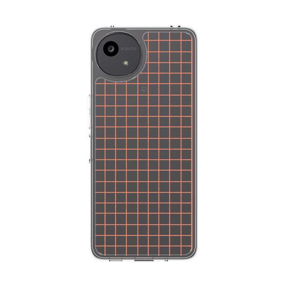 Slim Protection Case［ Original - Favorite Color Check - Orange ］