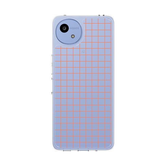 Slim Protection Case［ Original - Favorite Color Check - Orange ］