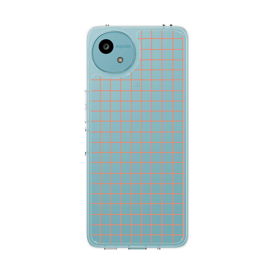 Slim Protection Case［ Original - Favorite Color Check - Orange ］