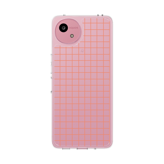 Slim Protection Case［ Original - Favorite Color Check - Orange ］