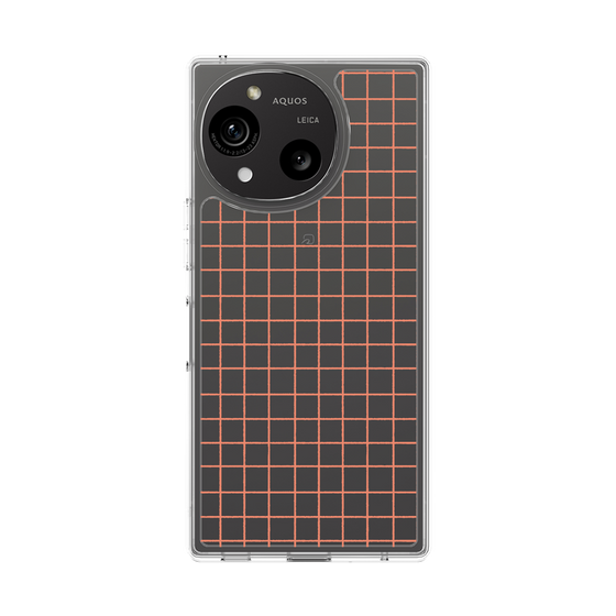 Slim Protection Case［ Original - Favorite Color Check - Orange ］