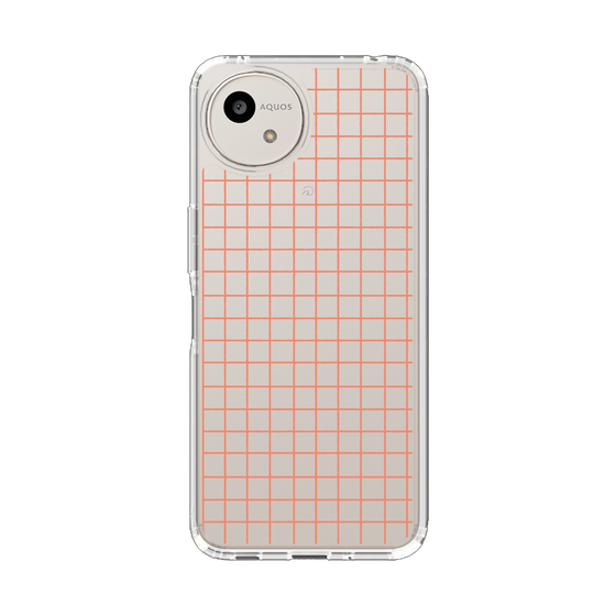 Slim Protection Case［ Original - Favorite Color Check - Orange ］