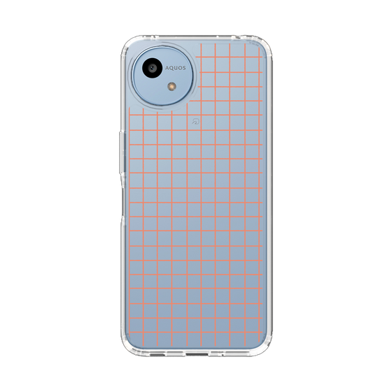 Slim Protection Case［ Original - Favorite Color Check - Orange ］
