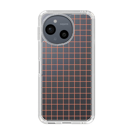 Slim Protection Case［ Original - Favorite Color Check - Orange ］