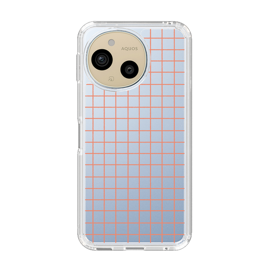Slim Protection Case［ Original - Favorite Color Check - Orange ］