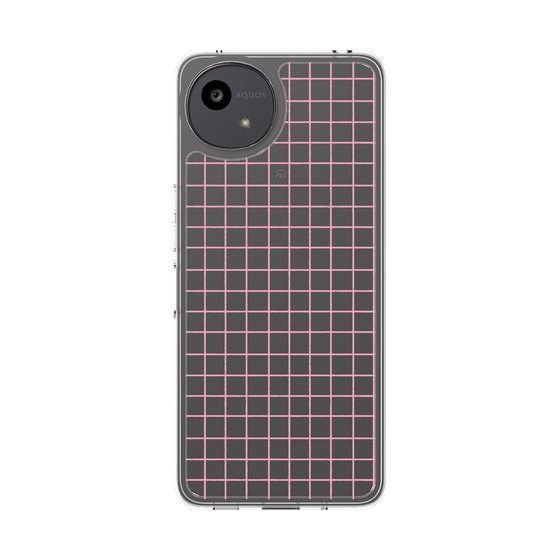 Slim Protection Case［ Original - Favorite Color Check - Pink ］