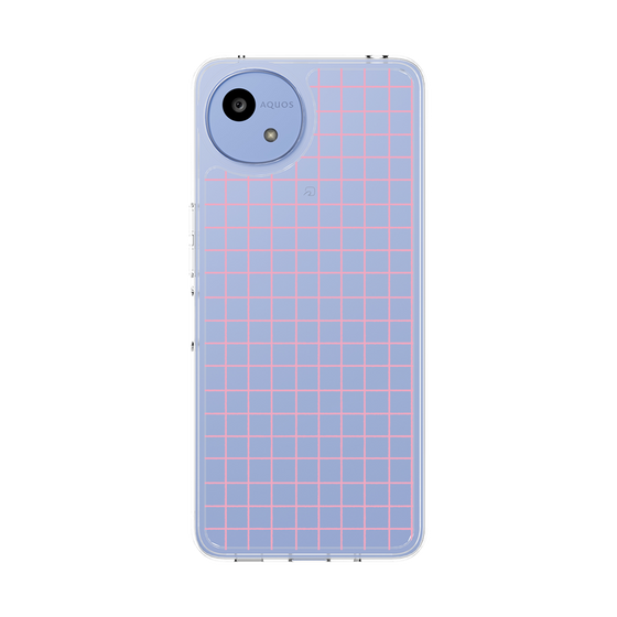 Slim Protection Case［ Original - Favorite Color Check - Pink ］