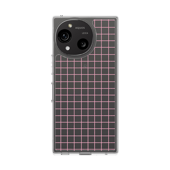 Slim Protection Case［ Original - Favorite Color Check - Pink ］