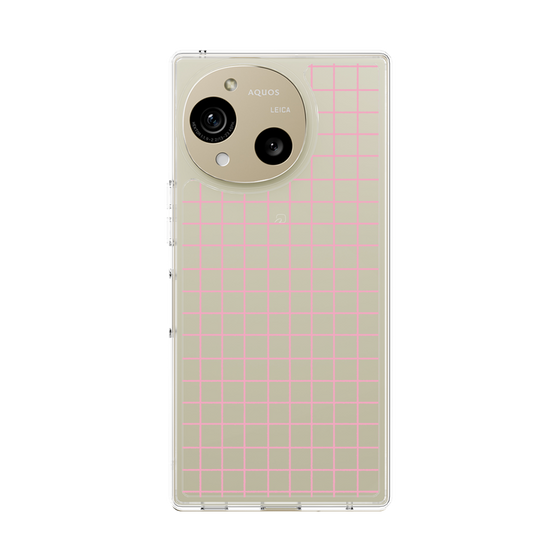 Slim Protection Case［ Original - Favorite Color Check - Pink ］