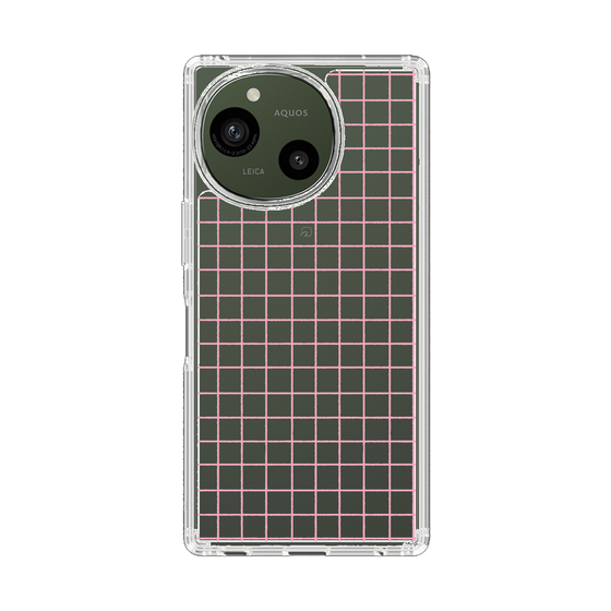 Slim Protection Case［ Original - Favorite Color Check - Pink ］