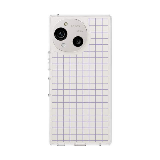 Slim Protection Case［ Original - Favorite Color Check - Purple ］
