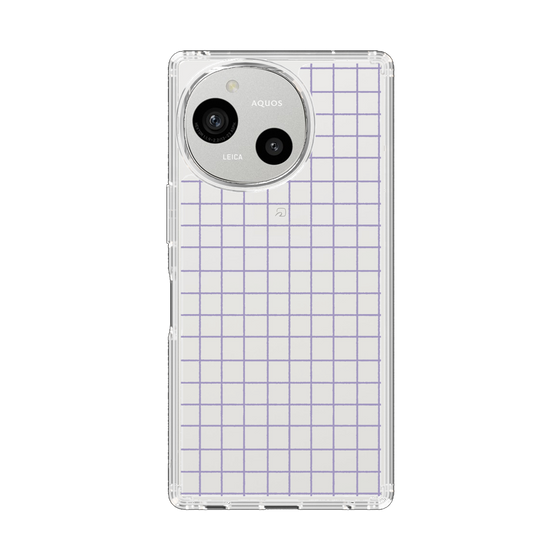 Slim Protection Case［ Original - Favorite Color Check - Purple ］