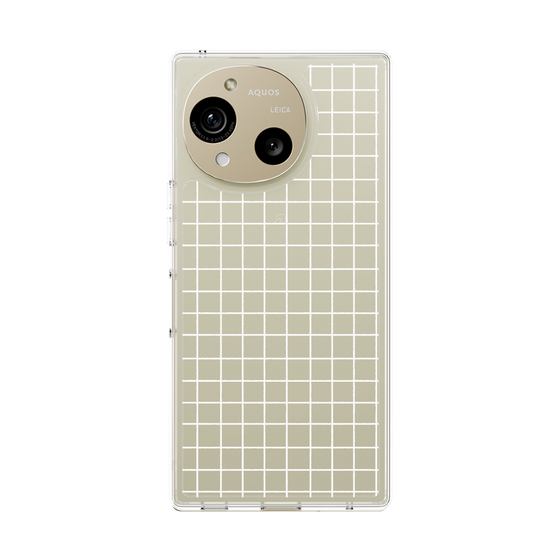 Slim Protection Case［ Original - Favorite Color Check - White ］