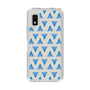 Slim Protection Case［ Original - Favorite Color Triangle - Blue ］