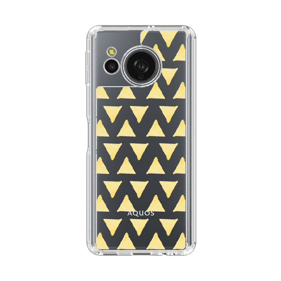 Slim Protection Case［ Original - Favorite Color Triangle - Yellow ］