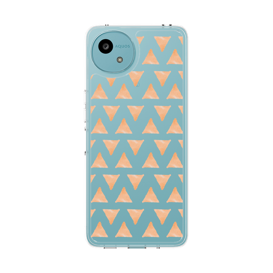 Slim Protection Case［ Original - Favorite Color Triangle - Orange ］