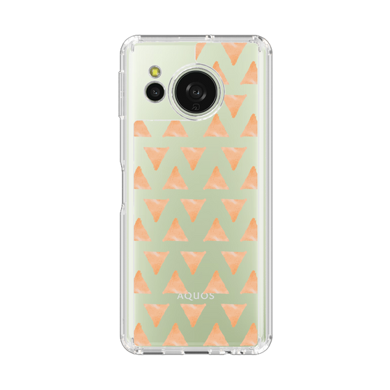 Slim Protection Case［ Original - Favorite Color Triangle - Orange ］