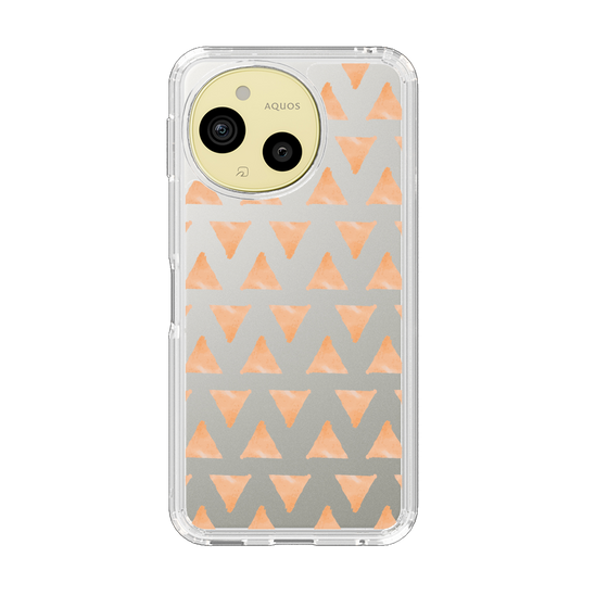 Slim Protection Case［ Original - Favorite Color Triangle - Orange ］