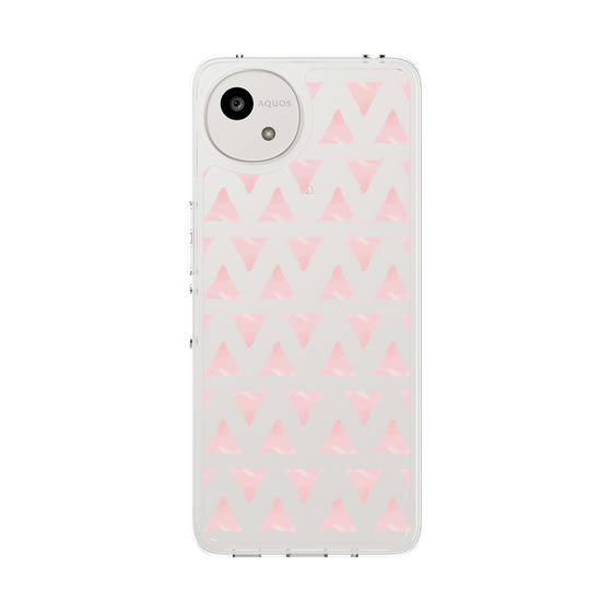Slim Protection Case［ Original - Favorite Color Triangle - Pink ］