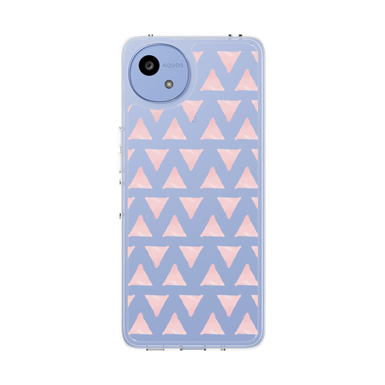 Slim Protection Case［ Original - Favorite Color Triangle - Pink ］
