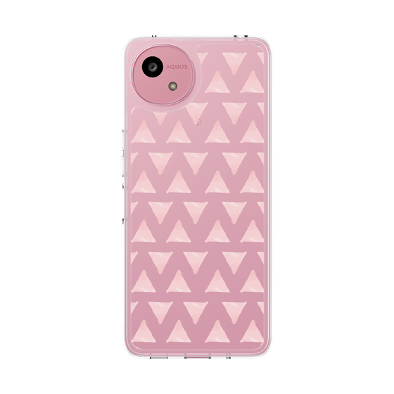 Slim Protection Case［ Original - Favorite Color Triangle - Pink ］