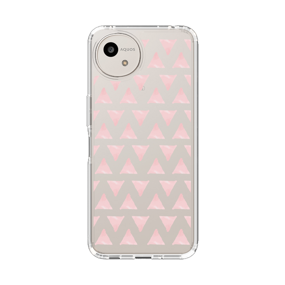 Slim Protection Case［ Original - Favorite Color Triangle - Pink ］
