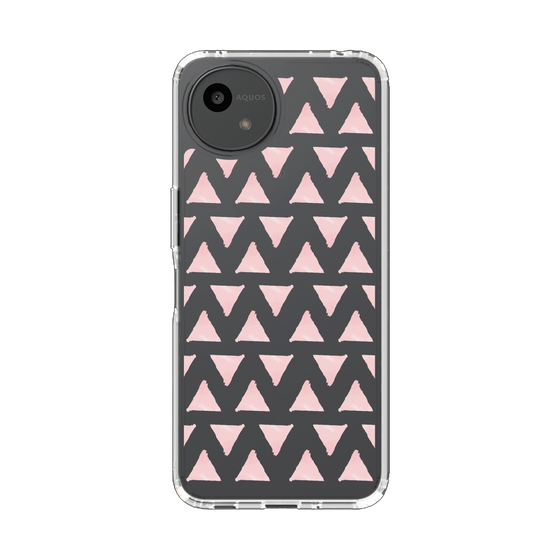 Slim Protection Case［ Original - Favorite Color Triangle - Pink ］