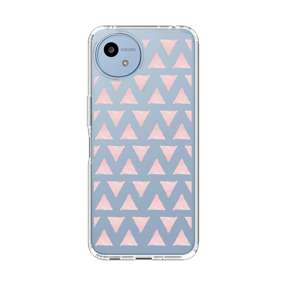 Slim Protection Case［ Original - Favorite Color Triangle - Pink ］