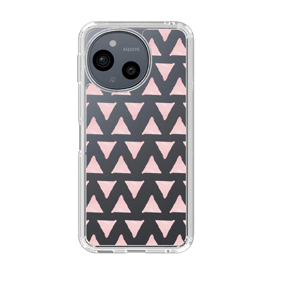 Slim Protection Case［ Original - Favorite Color Triangle - Pink ］