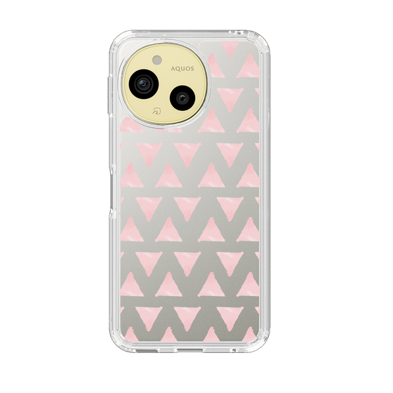 Slim Protection Case［ Original - Favorite Color Triangle - Pink ］