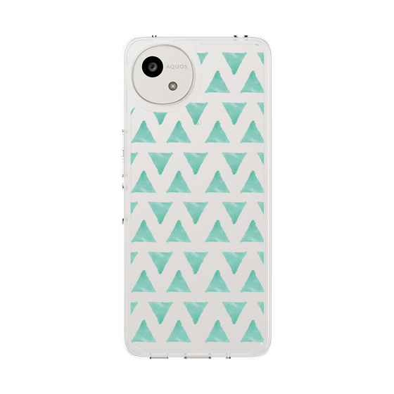 Slim Protection Case［ Original - Favorite Color Triangle - Green ］