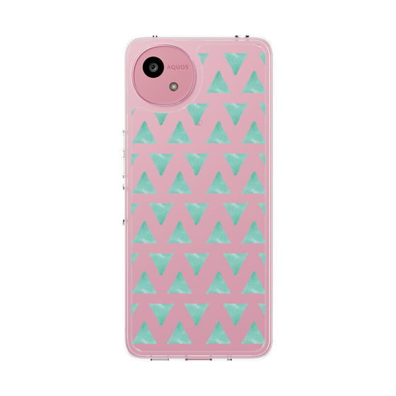 Slim Protection Case［ Original - Favorite Color Triangle - Green ］