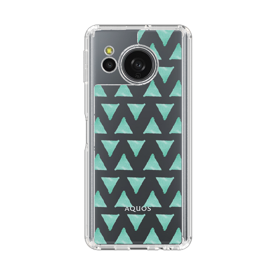 Slim Protection Case［ Original - Favorite Color Triangle - Green ］