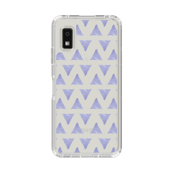Slim Protection Case［ Original - Favorite Color Triangle - Purple ］