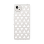 Slim Protection Case［ Original - Favorite Color Triangle - White ］