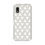 Slim Protection Case［ Original - Favorite Color Triangle - White ］