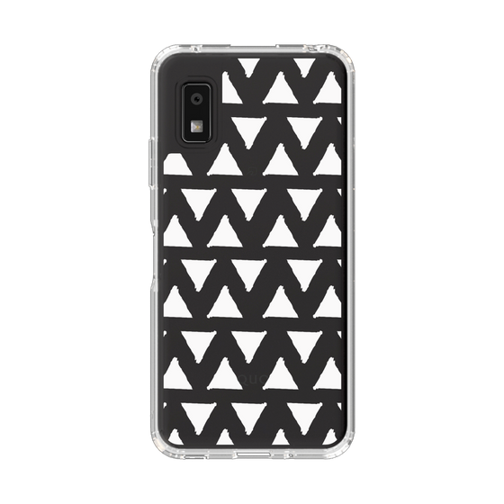 Slim Protection Case［ Original - Favorite Color Triangle - White ］
