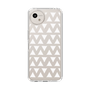 Slim Protection Case［ Original - Favorite Color Triangle - White ］