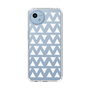 Slim Protection Case［ Original - Favorite Color Triangle - White ］