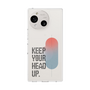 Slim Protection Case［ Original - Dot Overlay - KEEP YOUR HEAD UP/A ］