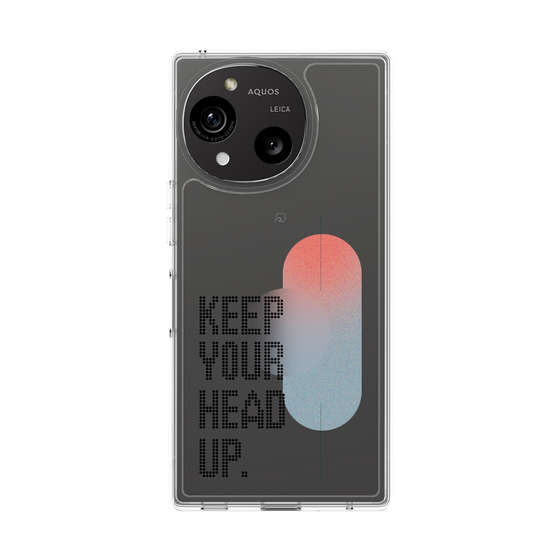 Slim Protection Case［ Original - Dot Overlay - KEEP YOUR HEAD UP/A ］