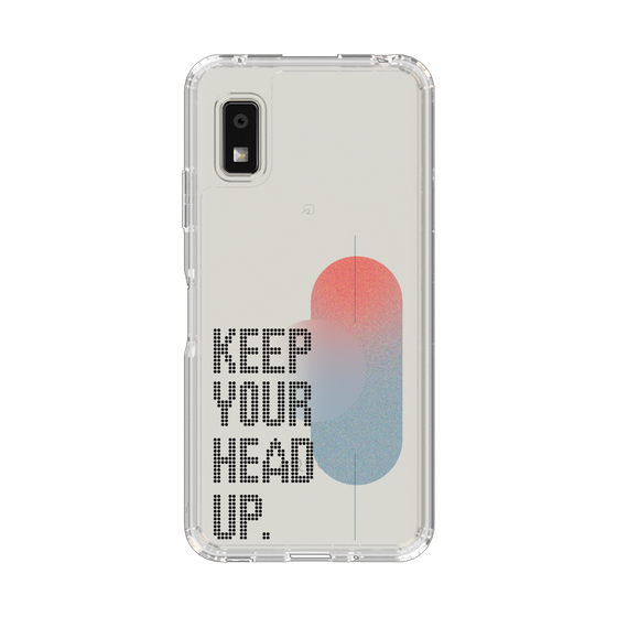 Slim Protection Case［ Original - Dot Overlay - KEEP YOUR HEAD UP/A ］