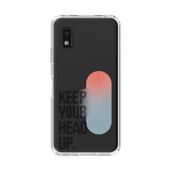Slim Protection Case［ Original - Dot Overlay - KEEP YOUR HEAD UP/A ］
