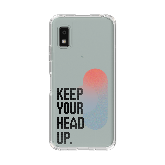 Slim Protection Case［ Original - Dot Overlay - KEEP YOUR HEAD UP/A ］