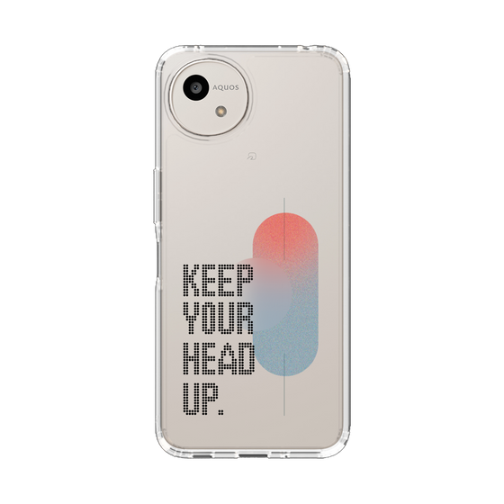 Slim Protection Case［ Original - Dot Overlay - KEEP YOUR HEAD UP/A ］