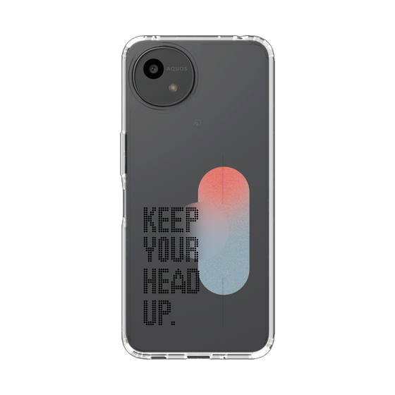 Slim Protection Case［ Original - Dot Overlay - KEEP YOUR HEAD UP/A ］